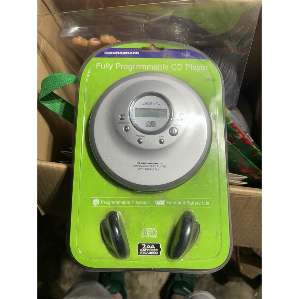 Durabrand Digital Programmable CD Player CD-56 New, Sealed in Original Box